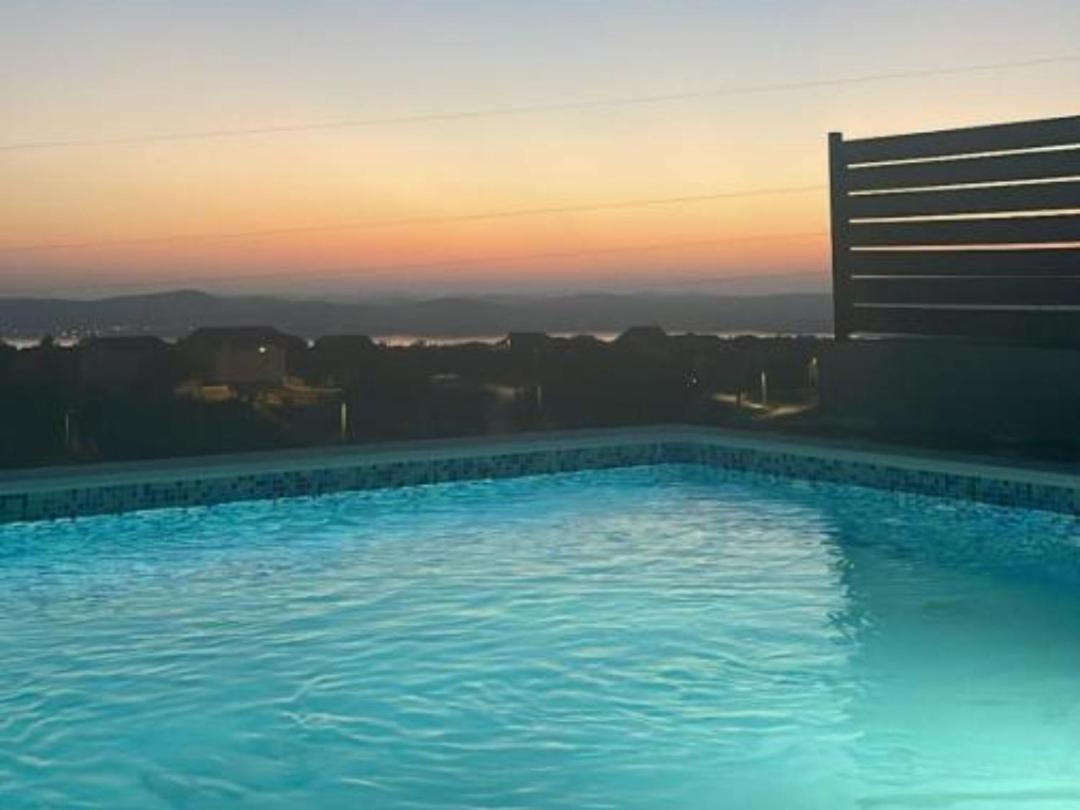 Villa Scolopax Rusticola Skradin With Heated Pool ภายนอก รูปภาพ