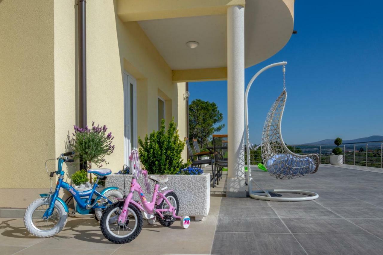 Villa Scolopax Rusticola Skradin With Heated Pool ภายนอก รูปภาพ
